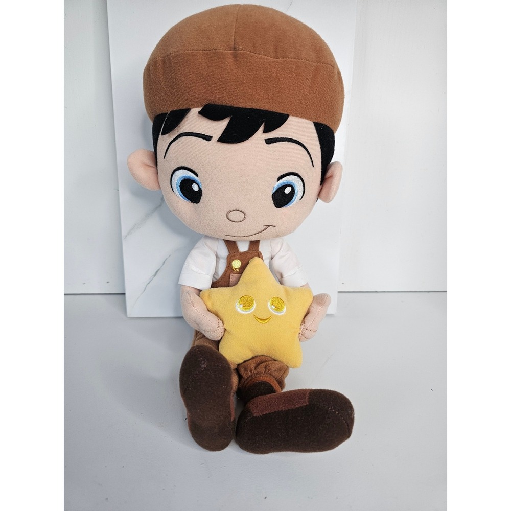 Disney Pixar La Luna Bambino Plush Star 15" Stuffed Toy Sweep The Moon Boy